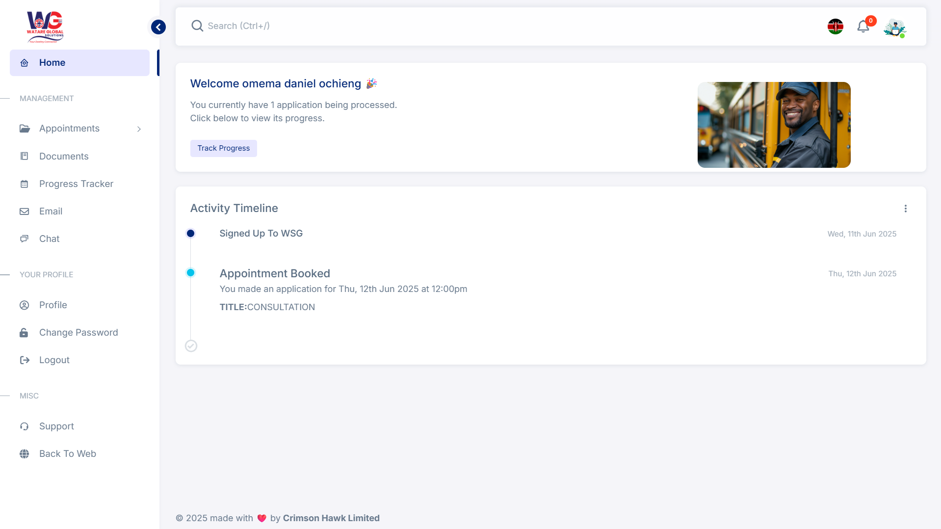 CRM Screenshot 1